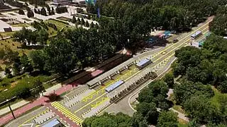 Алматы, БРТ, жол, автобус